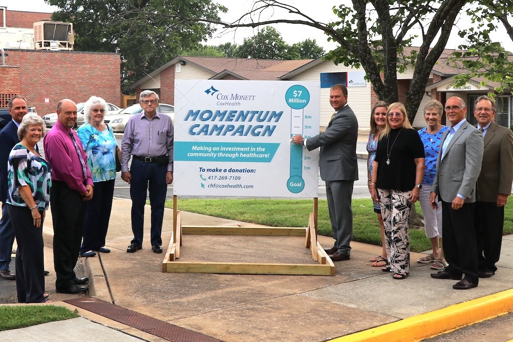 New donations push Cox Monett Hospital’s Momentum Campaign past the halfway mark.